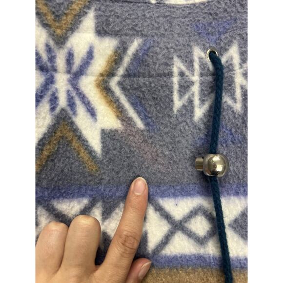 Vintage G4000 Southwestern Aztec Fleece Jacket Plus Size 22W Boho Style - Picture 8 of 10